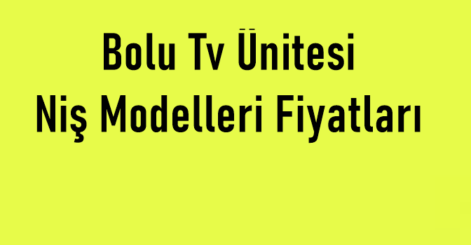 bolu-tv-unitesi-nis-modelleri-fiyatlari